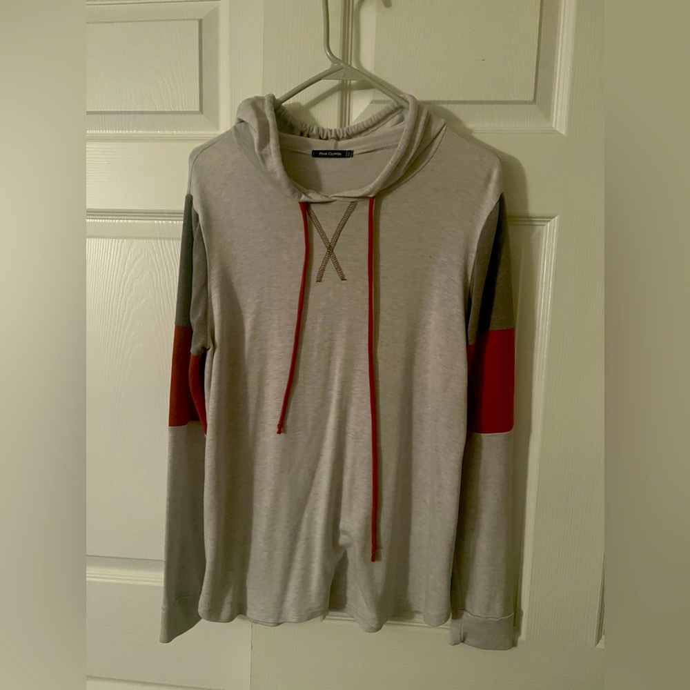 Men’s pink clover hoodie